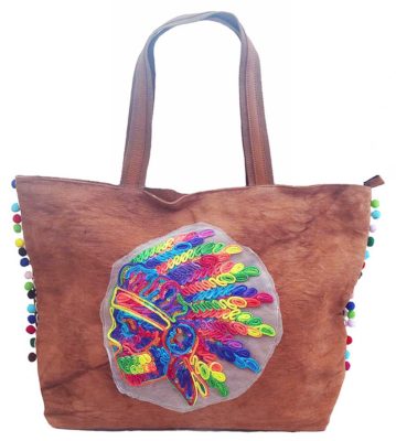 Bolso de loneta indio SIOUX